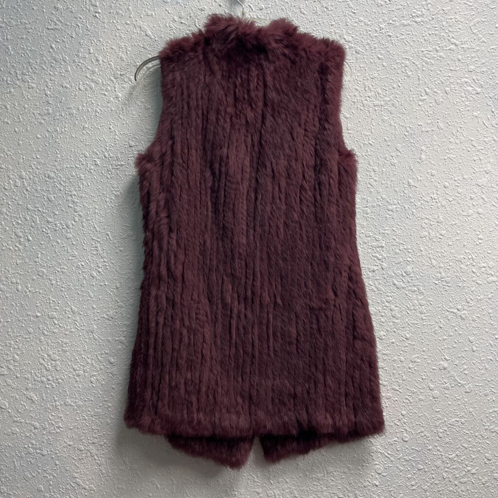 100% Rabbit Fur Vest