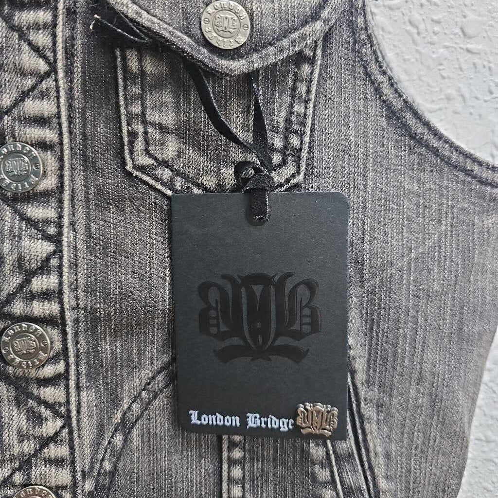 Denim Vest-New w/ Tags