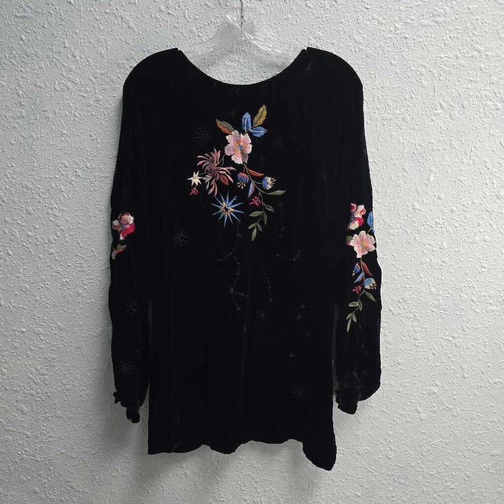 Celestine Velvet Top