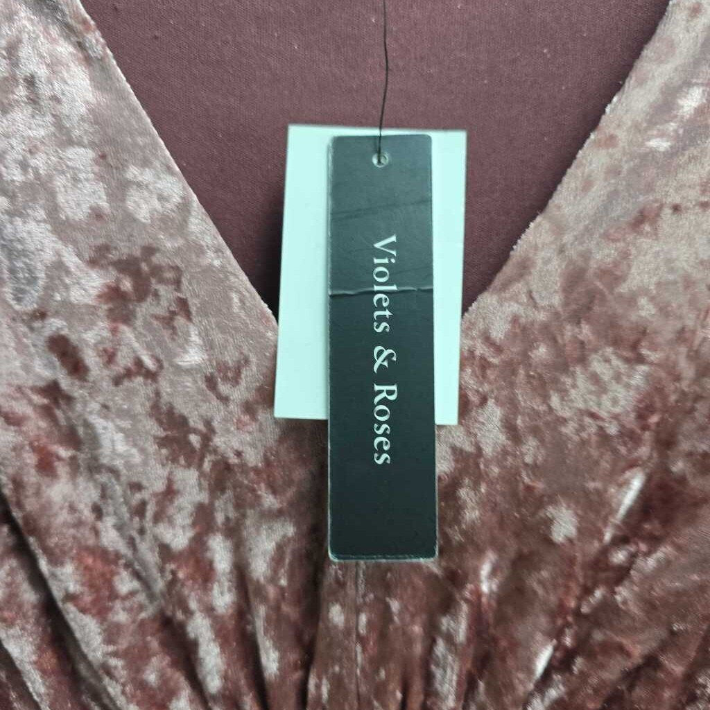 Velvet Dress-New w/ Tags
