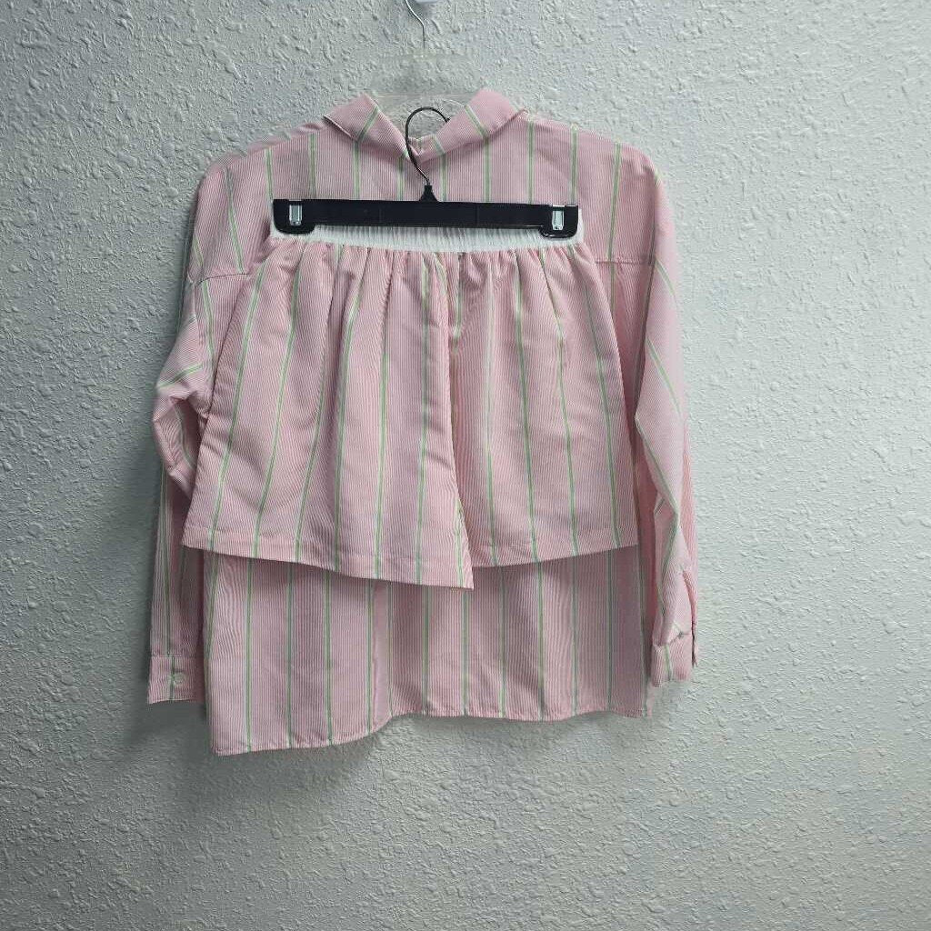 2pc Striped Short Set