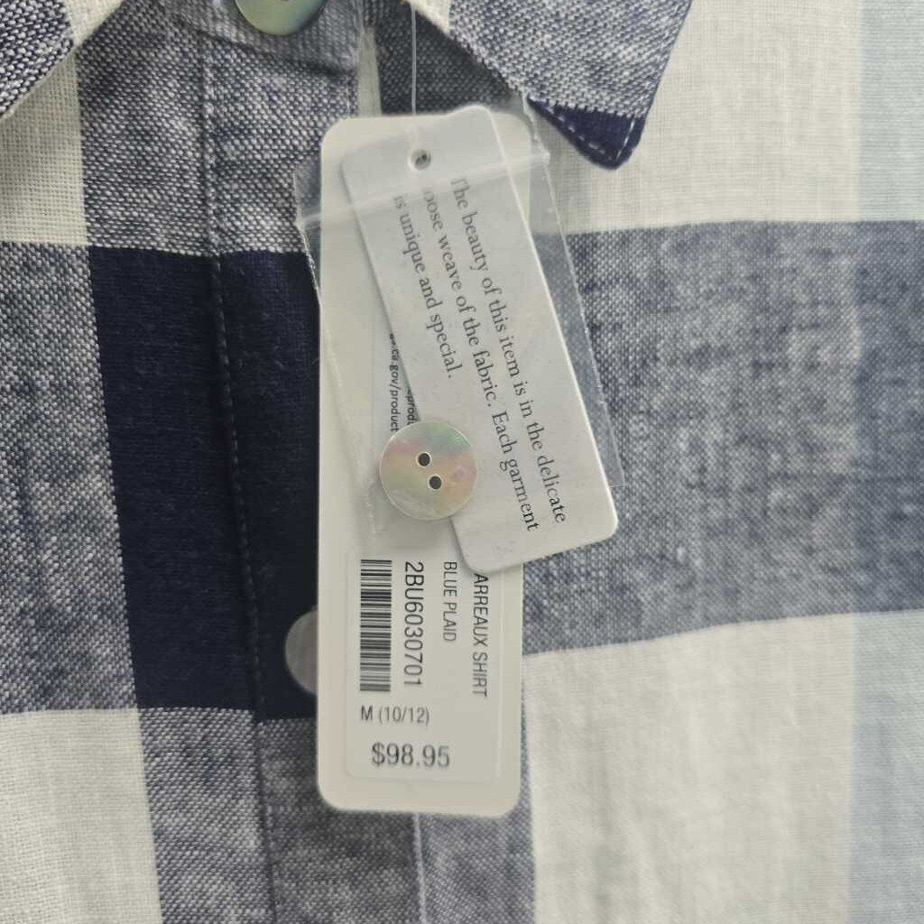 Carreaux Shirt-New w/ Tags