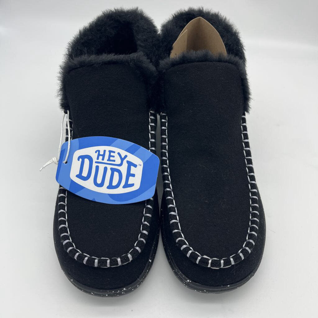Denny Faux Shearling Shoes - New With Tags