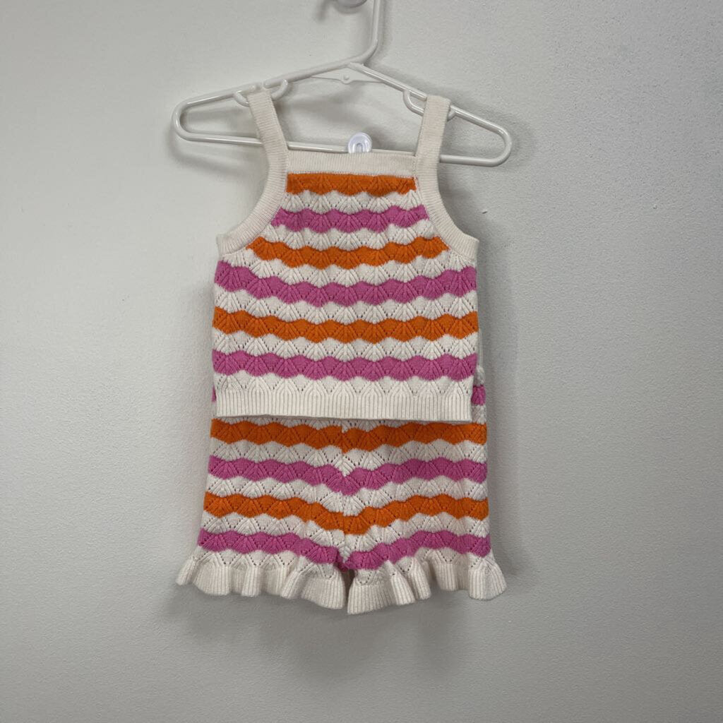 2pc Sweater Short Set