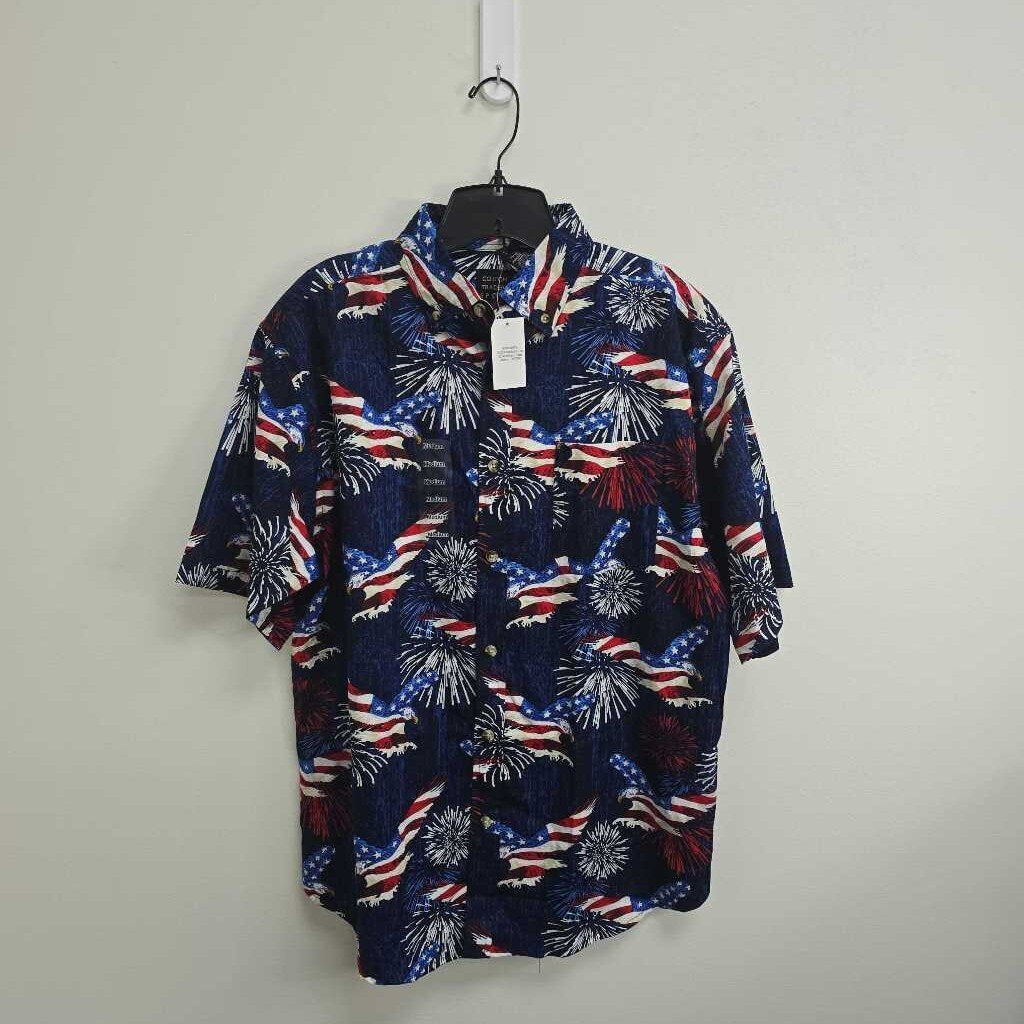 SS Button Down Shirt-New w/ Tags