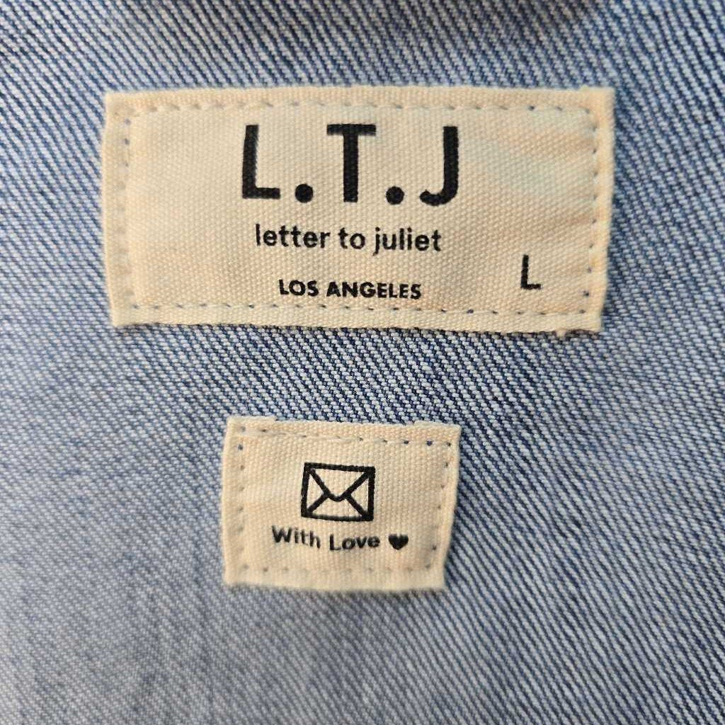 Letter to Juliet - Womens Denim Jacket - NWT - Size L