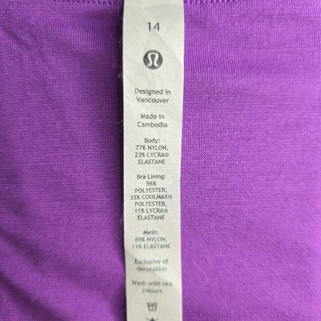 lululemon - Women's support tank - Size 14