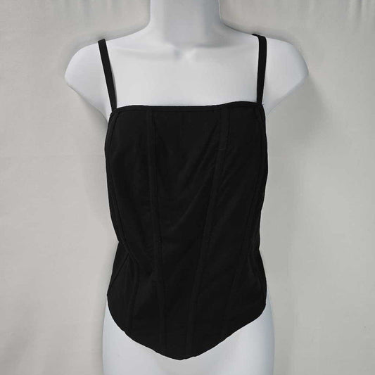 corset crop top - NWT