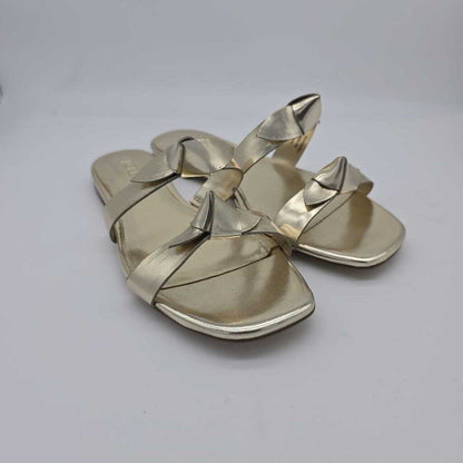 knotted bow sandals