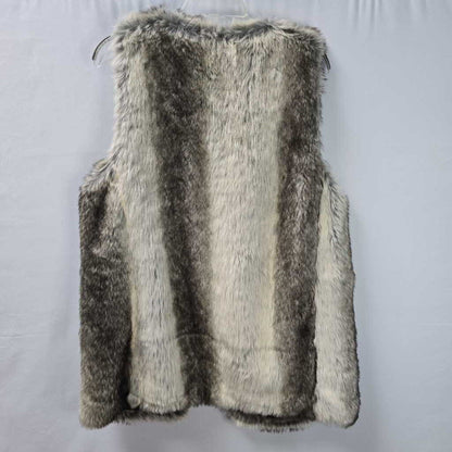 faux fur vest