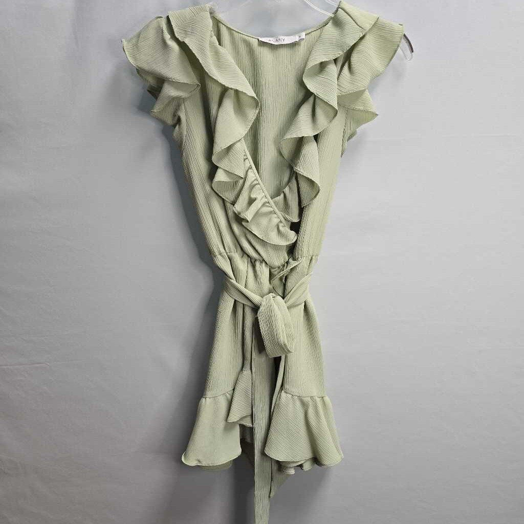 Ruffle Trim Dress