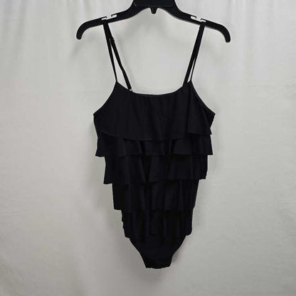 Ruffle Swimsuit-New w/ Tags