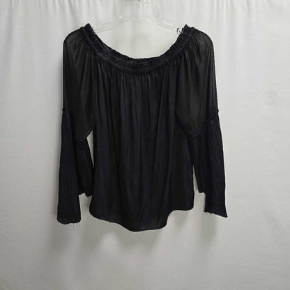 Pleated Sleeve Top