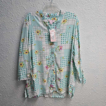 Button Down Top-New w/ Tags