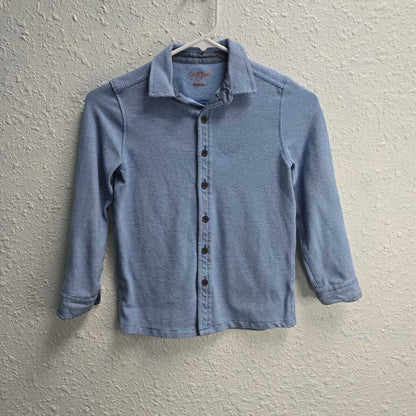 Knit Button Down Shirt