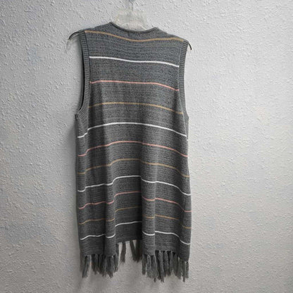 Striped Sweater Vest-New w/ Tags