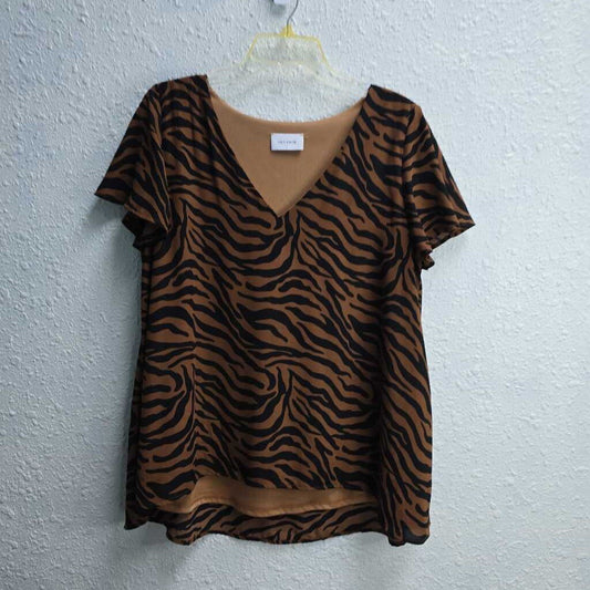 Zebra Print Top