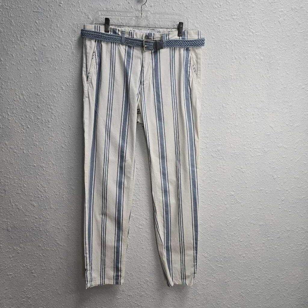 Striped Slim Pants