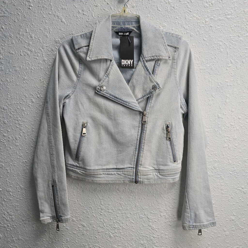 Denim Moto Jacket-New w/ Tags