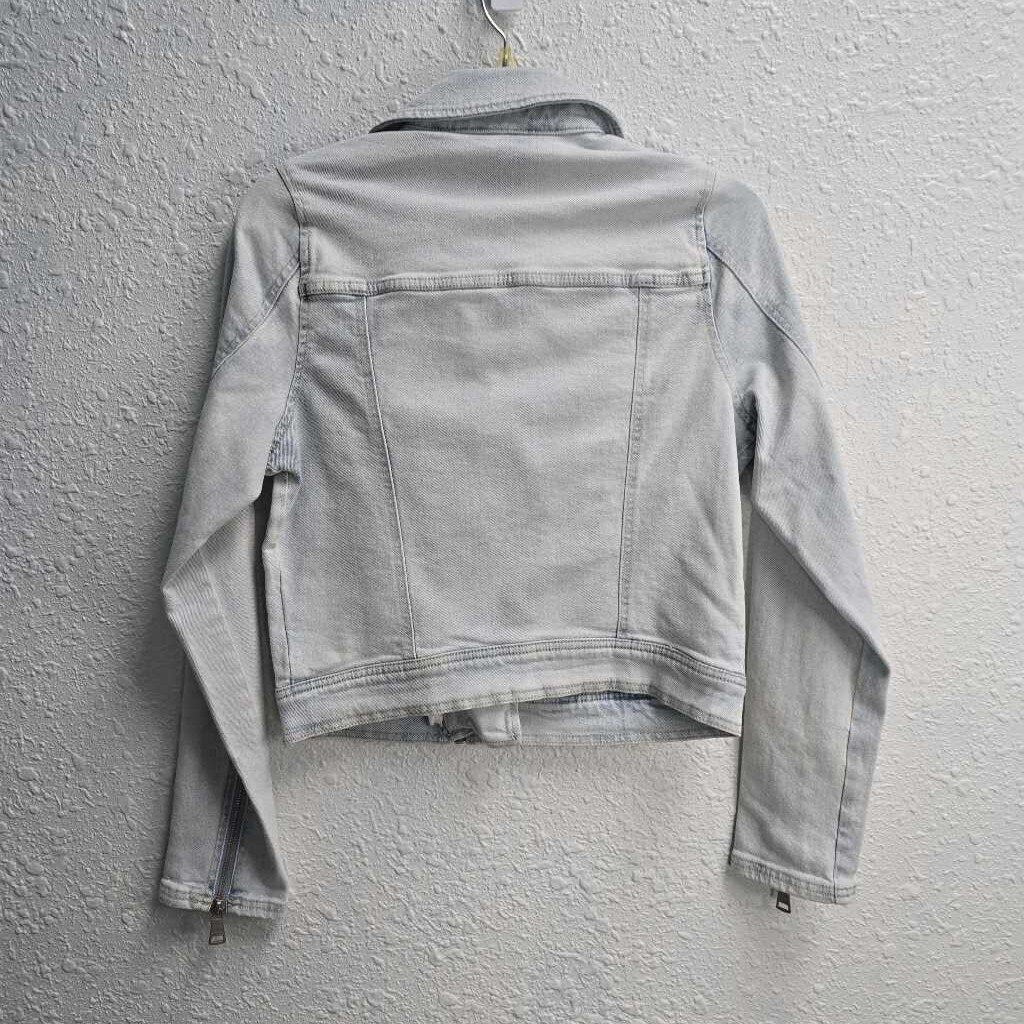 Denim Moto Jacket-New w/ Tags