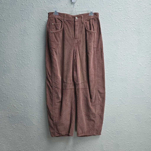 Corduroy Good Luck Barrel Jeans