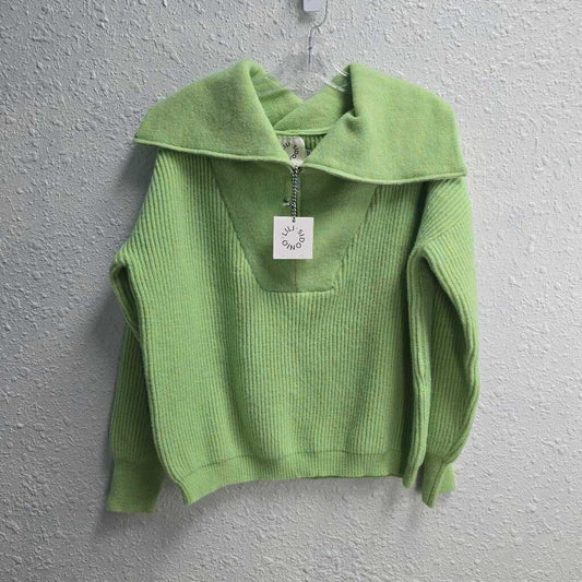 Zipper Sweater-New w/ Tags
