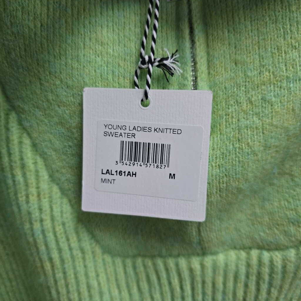 Zipper Sweater-New w/ Tags