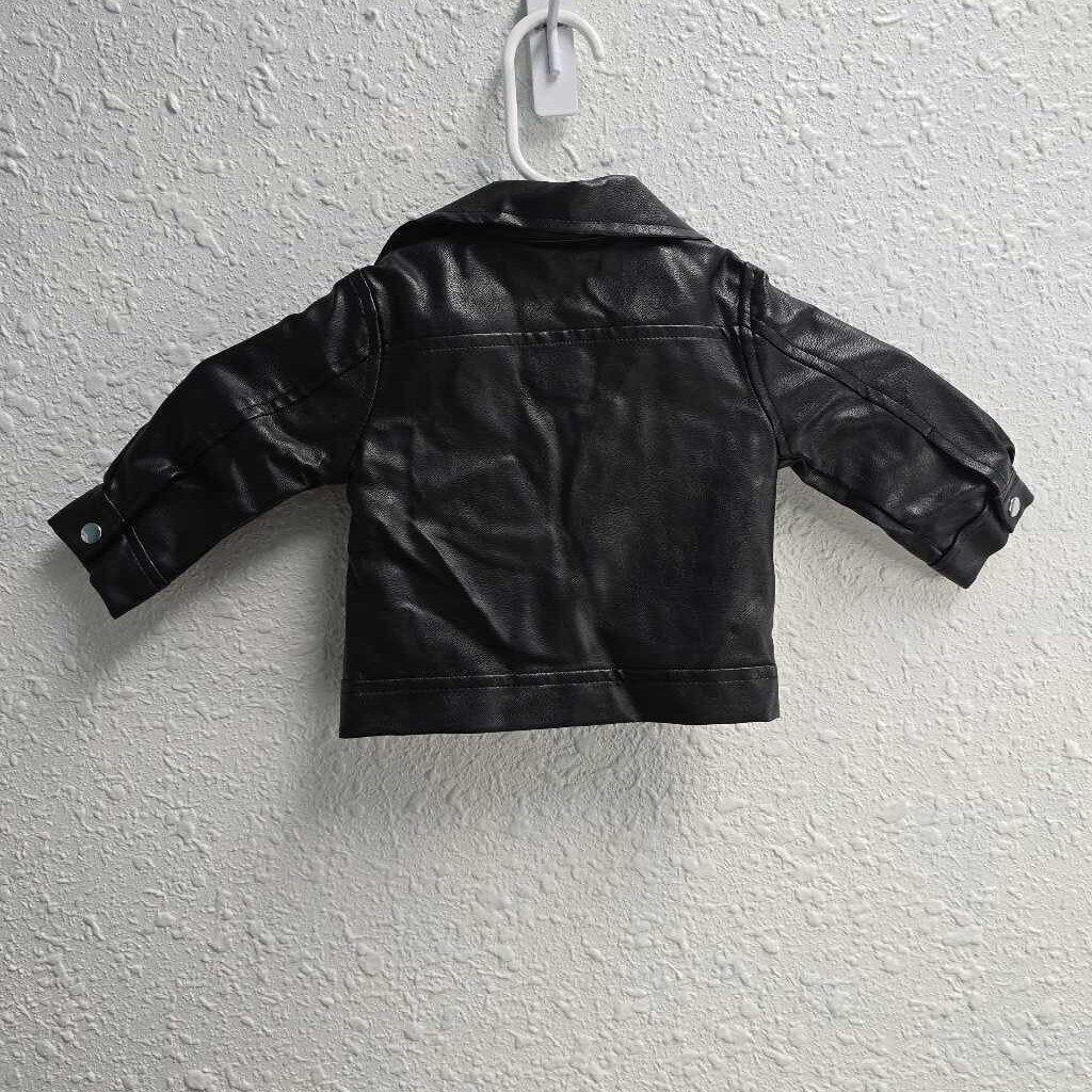 Faux Leather Jacket-New w/ Tags