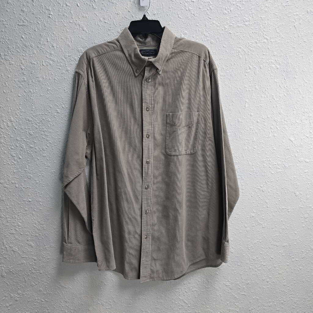 Weathered Casuals Corduroy Button Down Shirt
