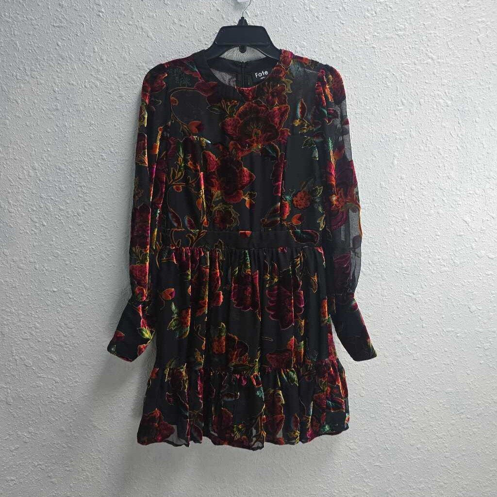 Velvet Burnout Dress