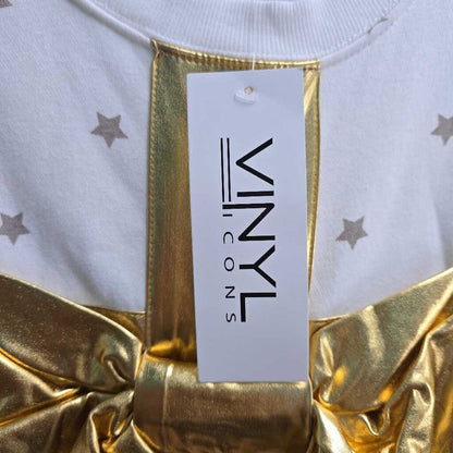 Bow & Stars Sweatshirt-New w/ Tags