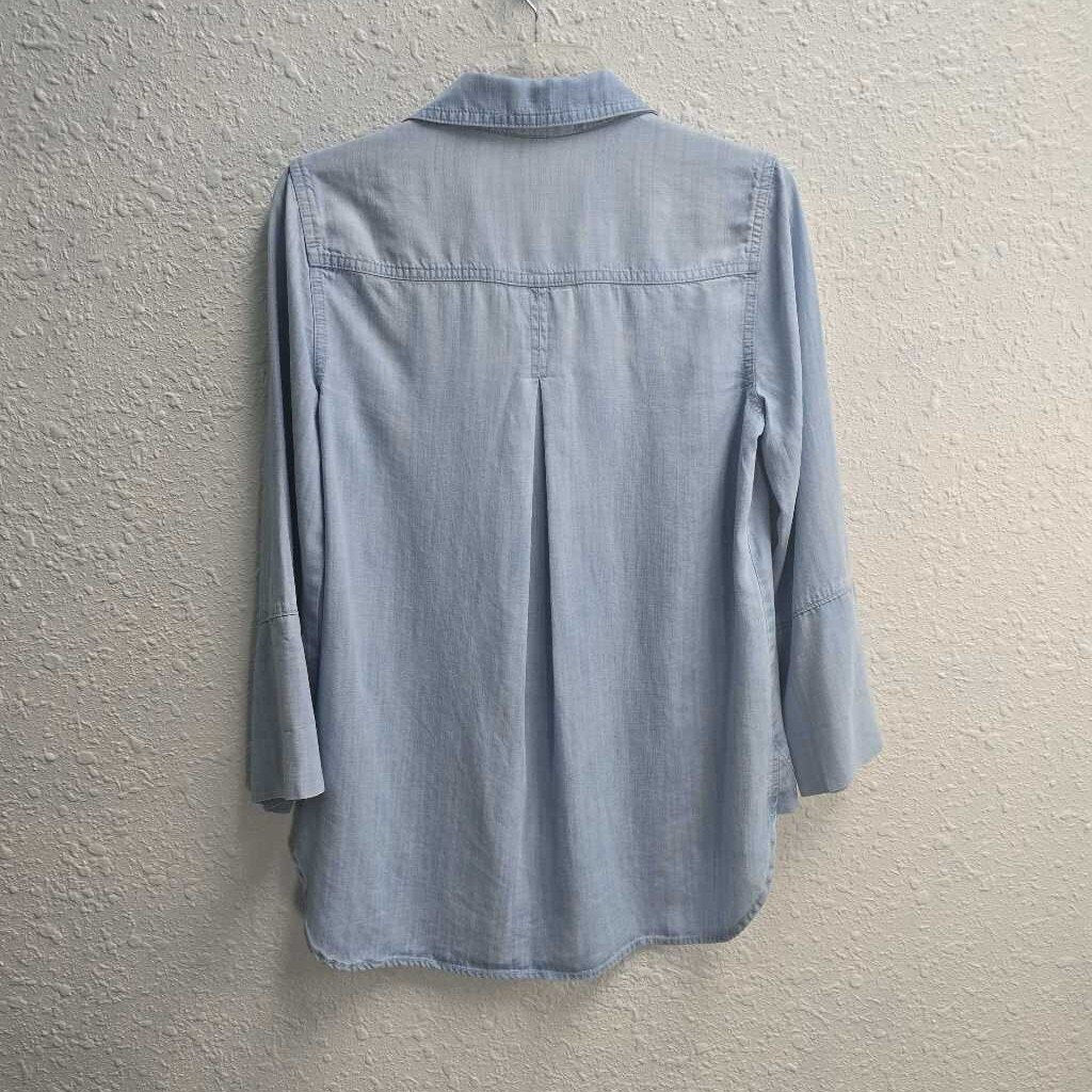 Denim 3/4 Sleeve Top