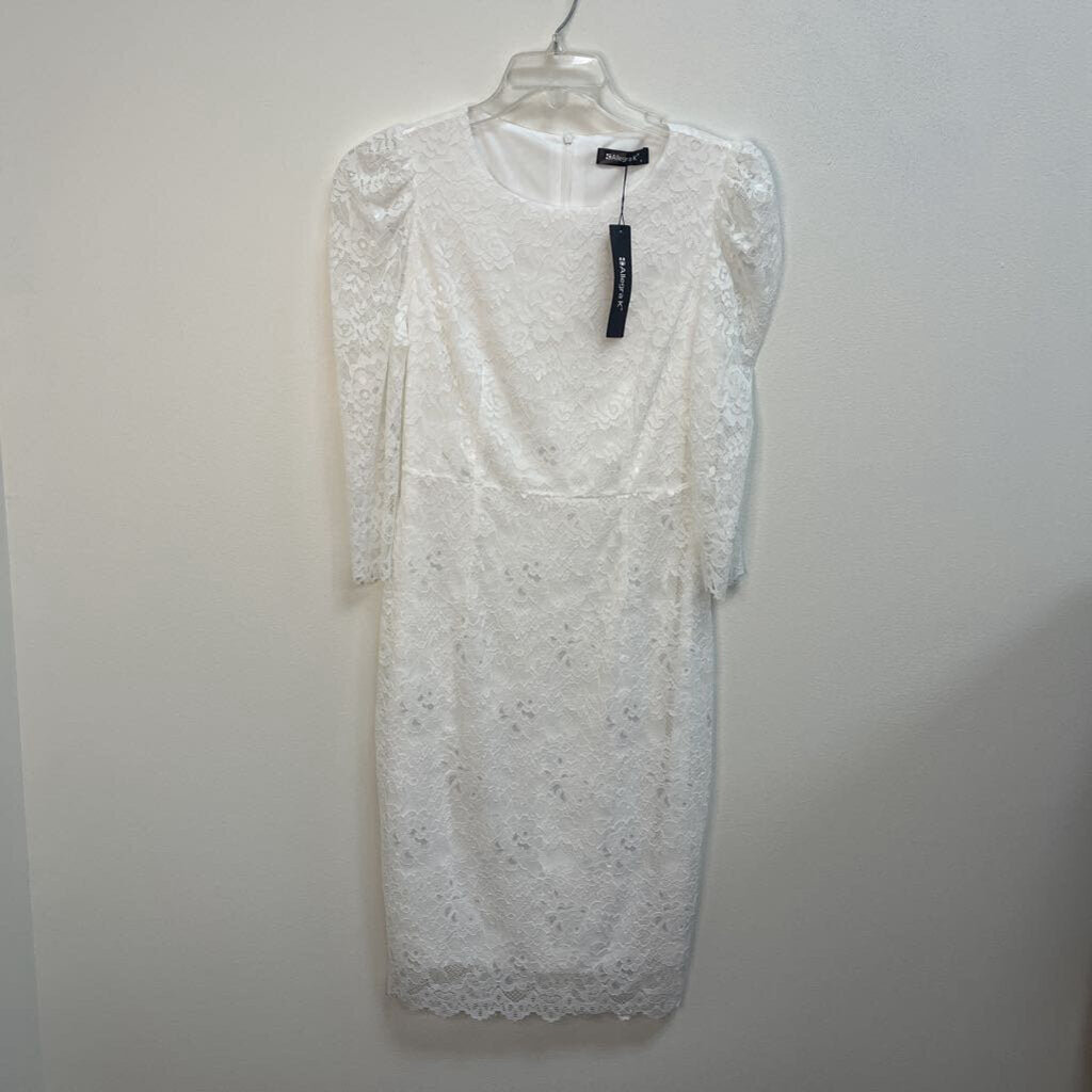 3/4 Sleeve Lace Midi Dress-New w/ Tags