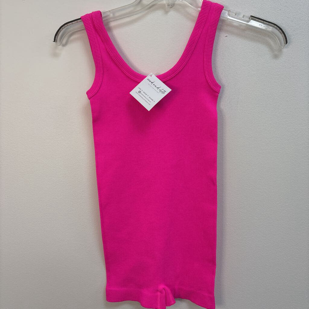 Ribbed Fitted Romper - New With Tags