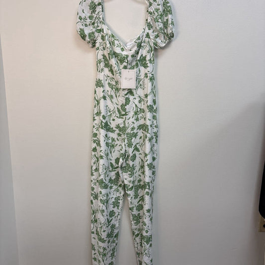 Floral Smocked Jumpsuit - New With Tags
