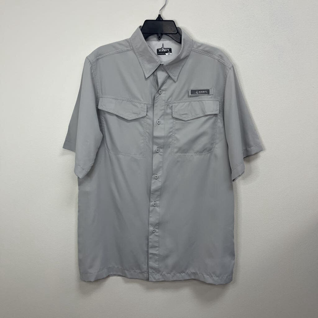 Active Button SS Button Down Shirt