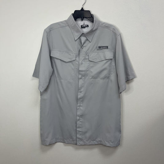 Active Button SS Button Down Shirt