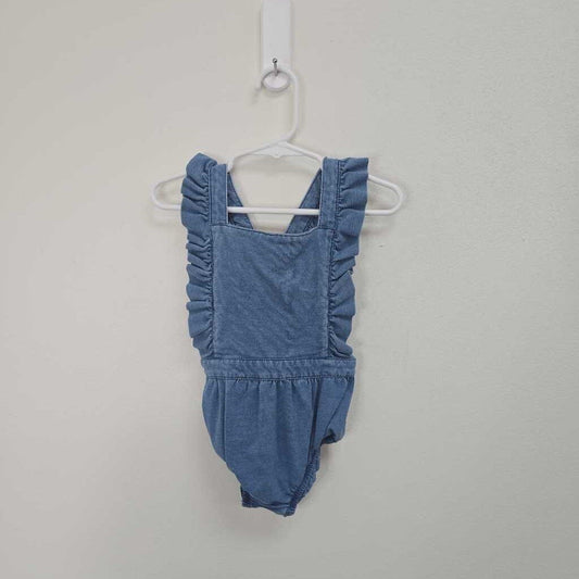 Ruffle Trim Romper