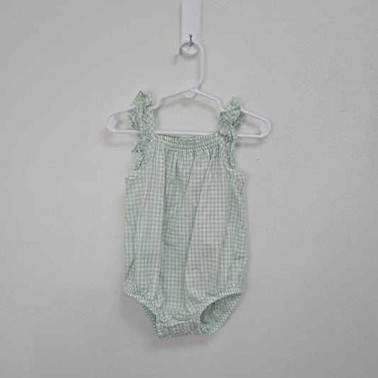 Gingham Romper