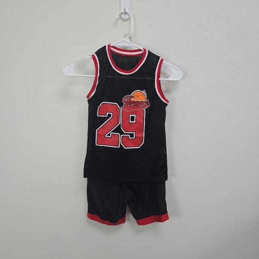 2pc. Basketball Short Set